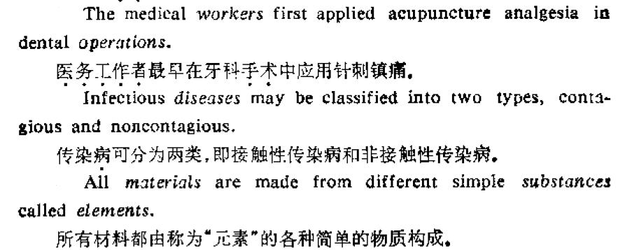 醫(yī)學(xué)英語翻譯內(nèi)容圖片